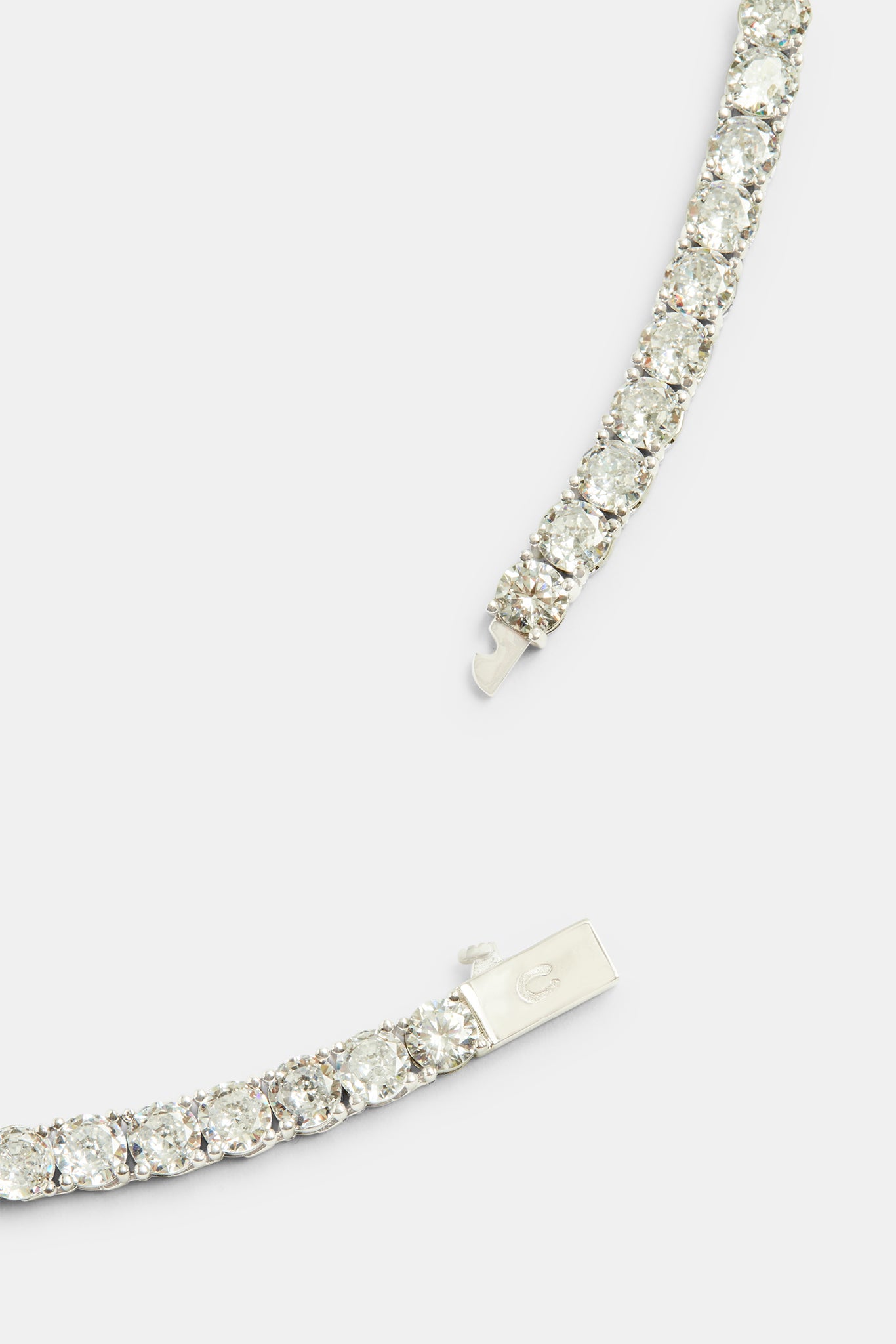 5mm Iced CZ Butterfly Tennis Necklace